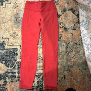 Lululemon Red leggings!!!